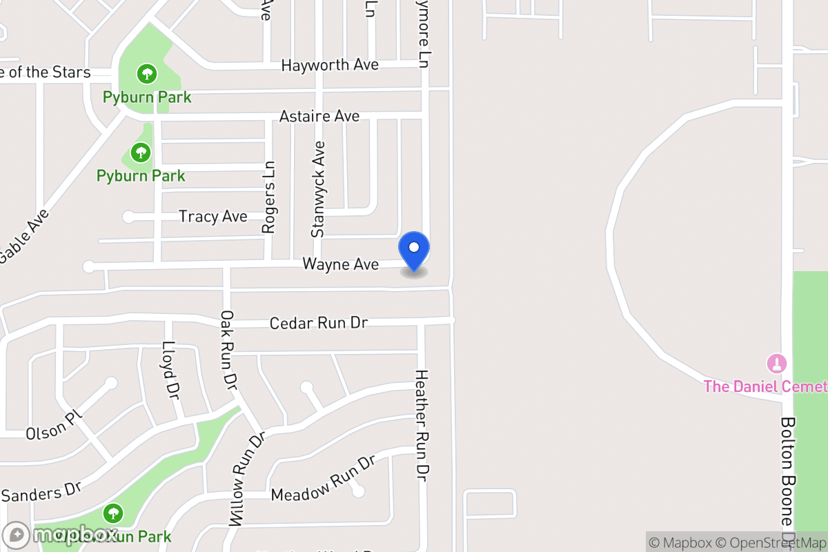 Map of 1130 Wayne Ave