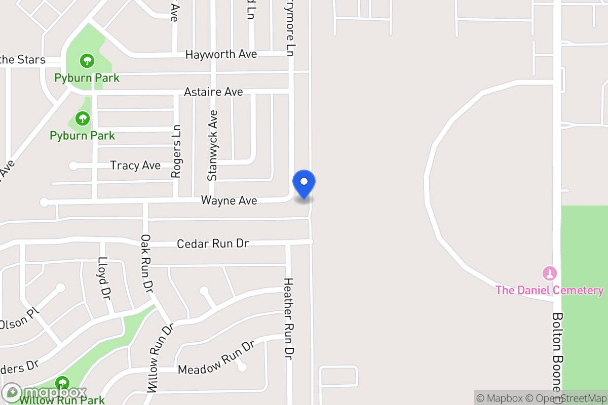 Map of 1154 Barrymore Ln