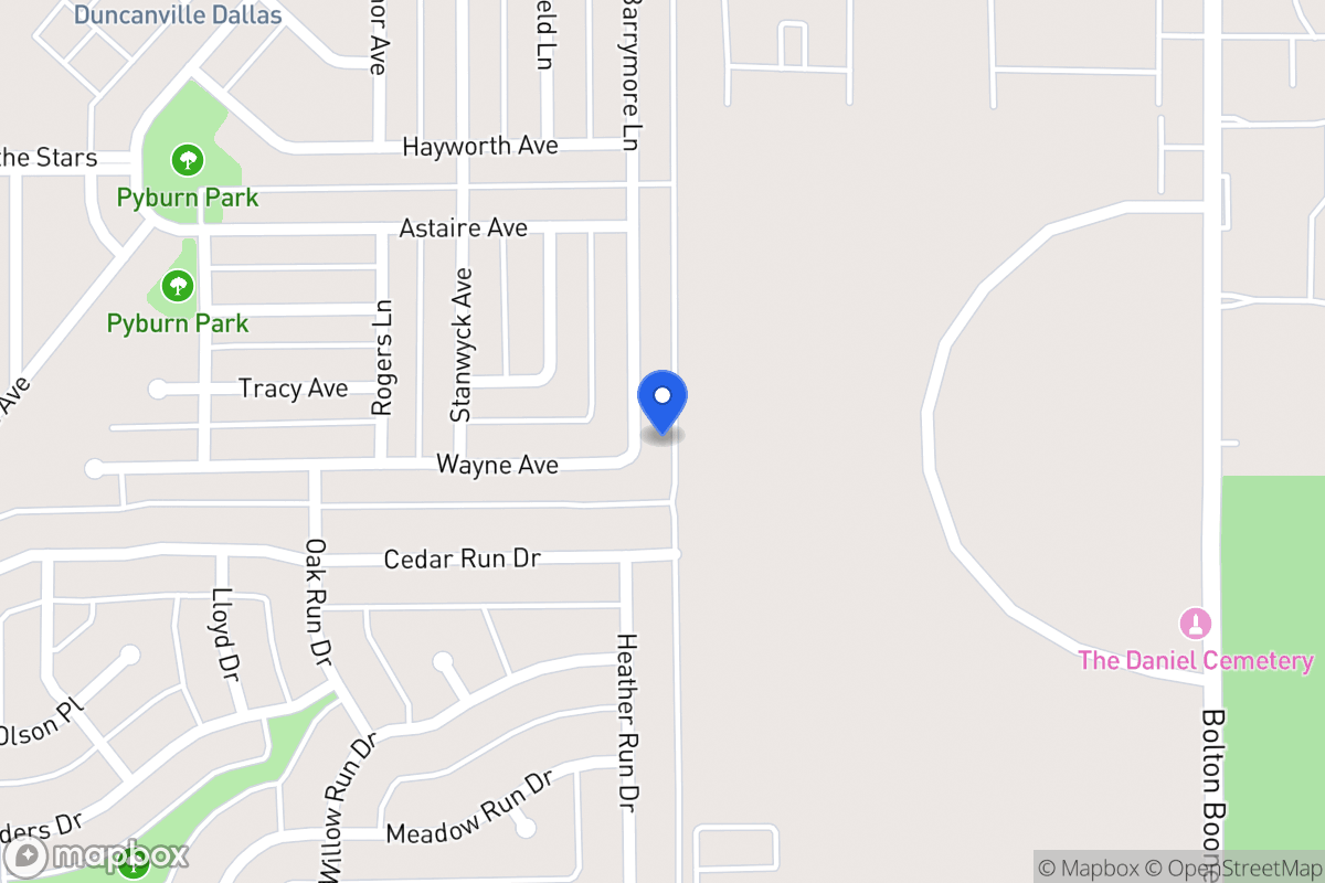 Map of 1150 Barrymore Ln