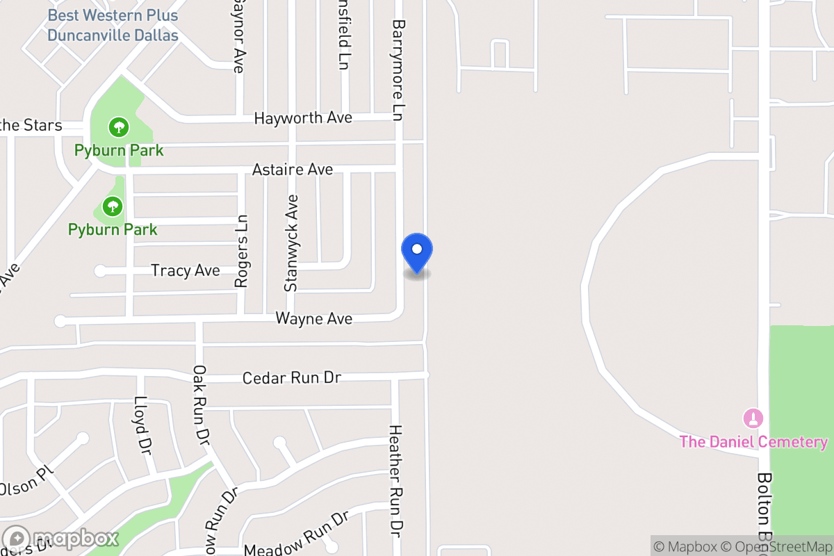 Map of 1142 Barrymore Ln