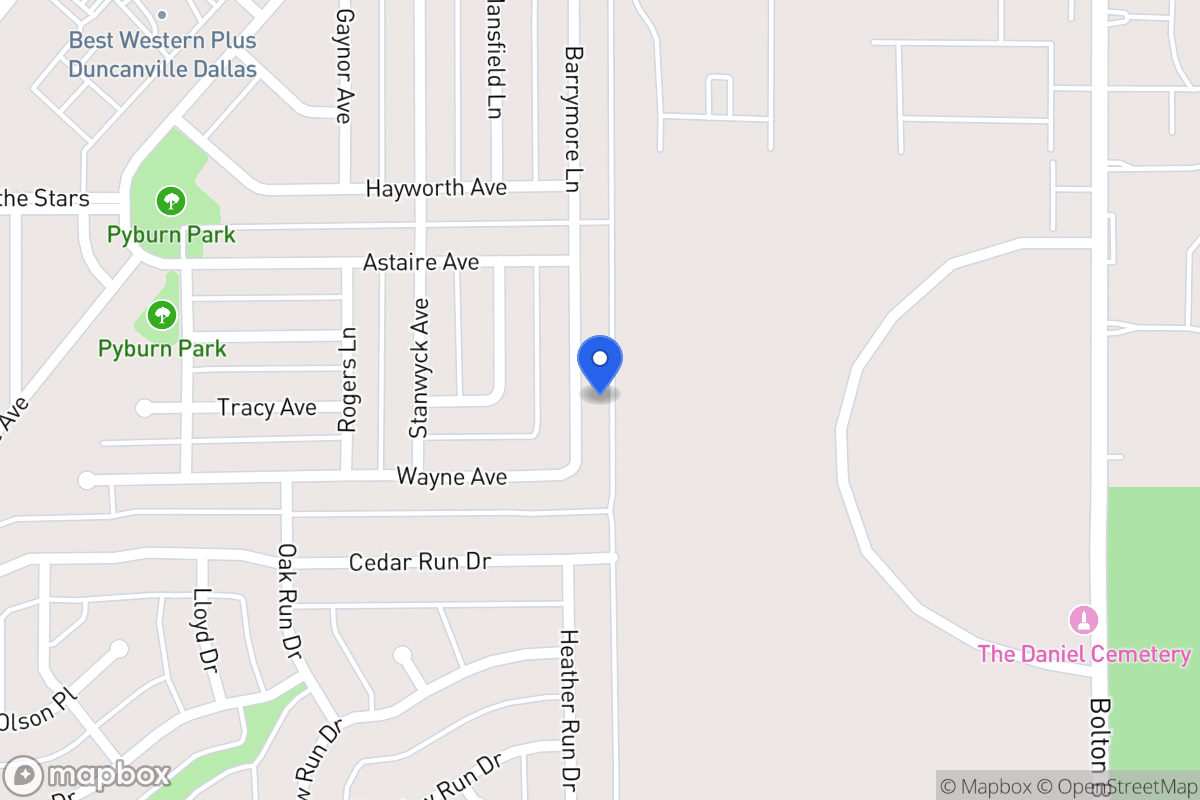 Map of 1138 Barrymore Ln