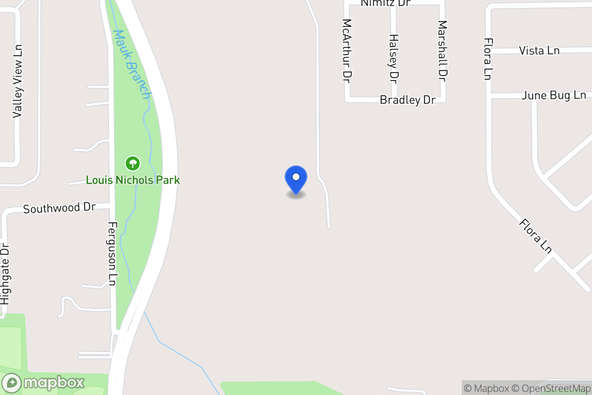 Map of 1600 S Cockrell Hill Rd