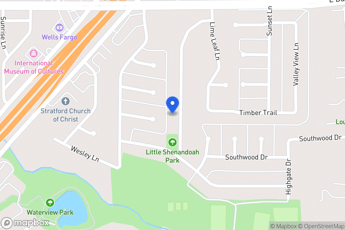 Map of 1619 Limetree Ln