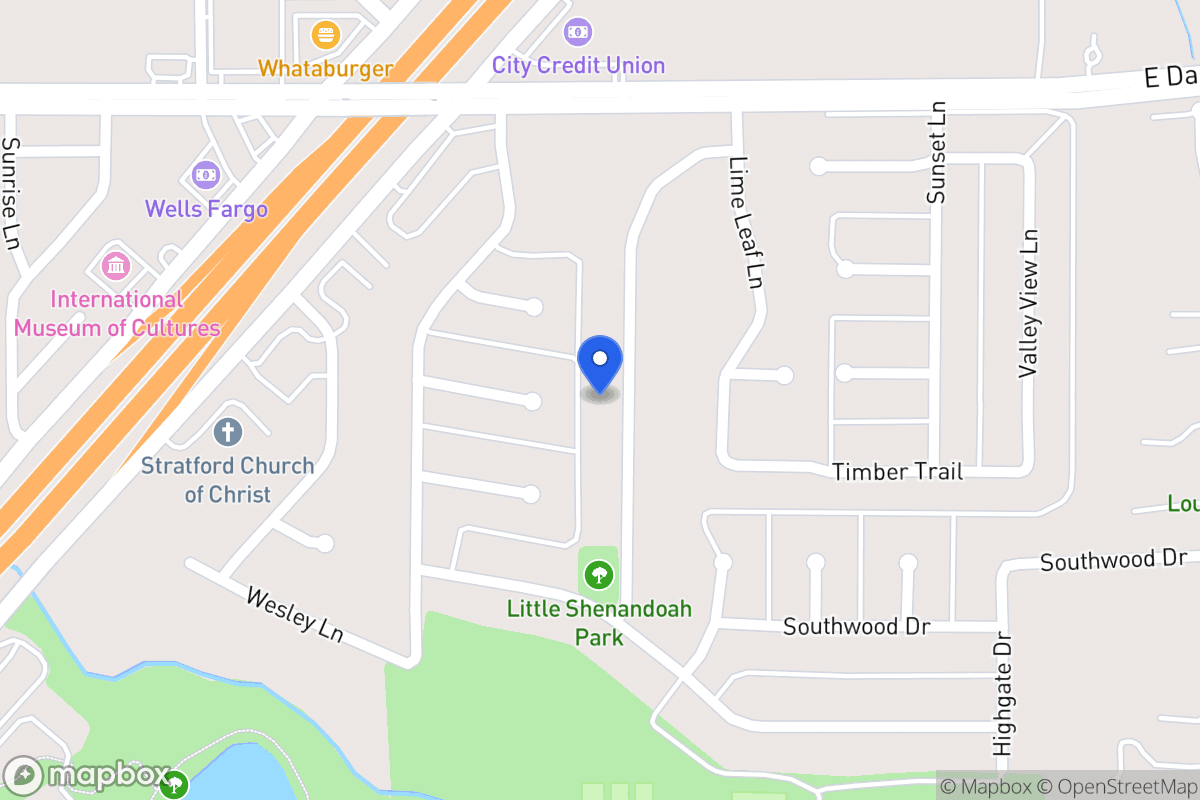 Map of 1603 Limetree Ln