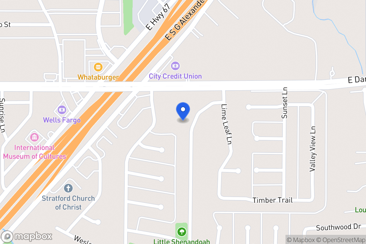 Map of 1527 Limetree Ln