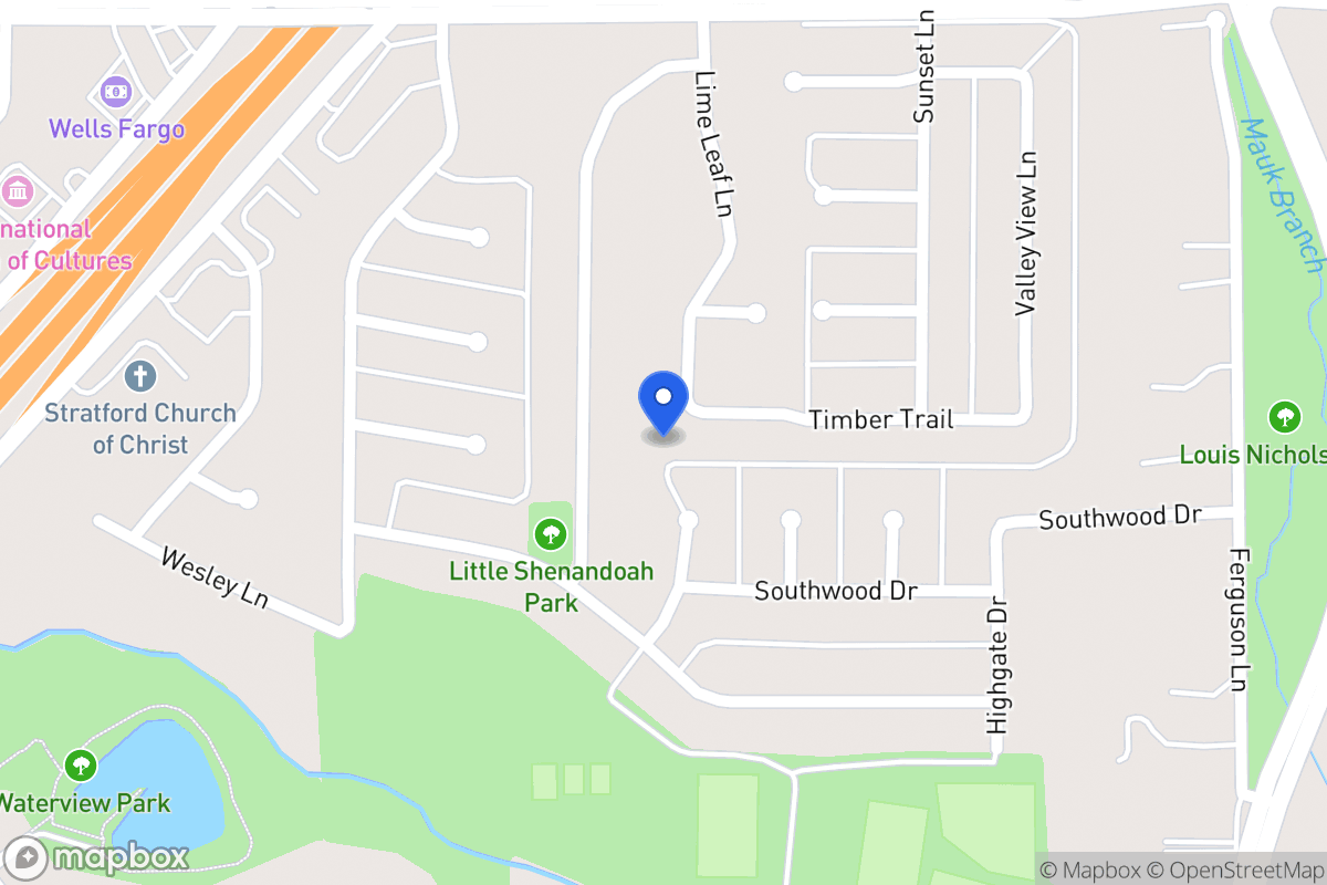 Map of 602 Timber Trl