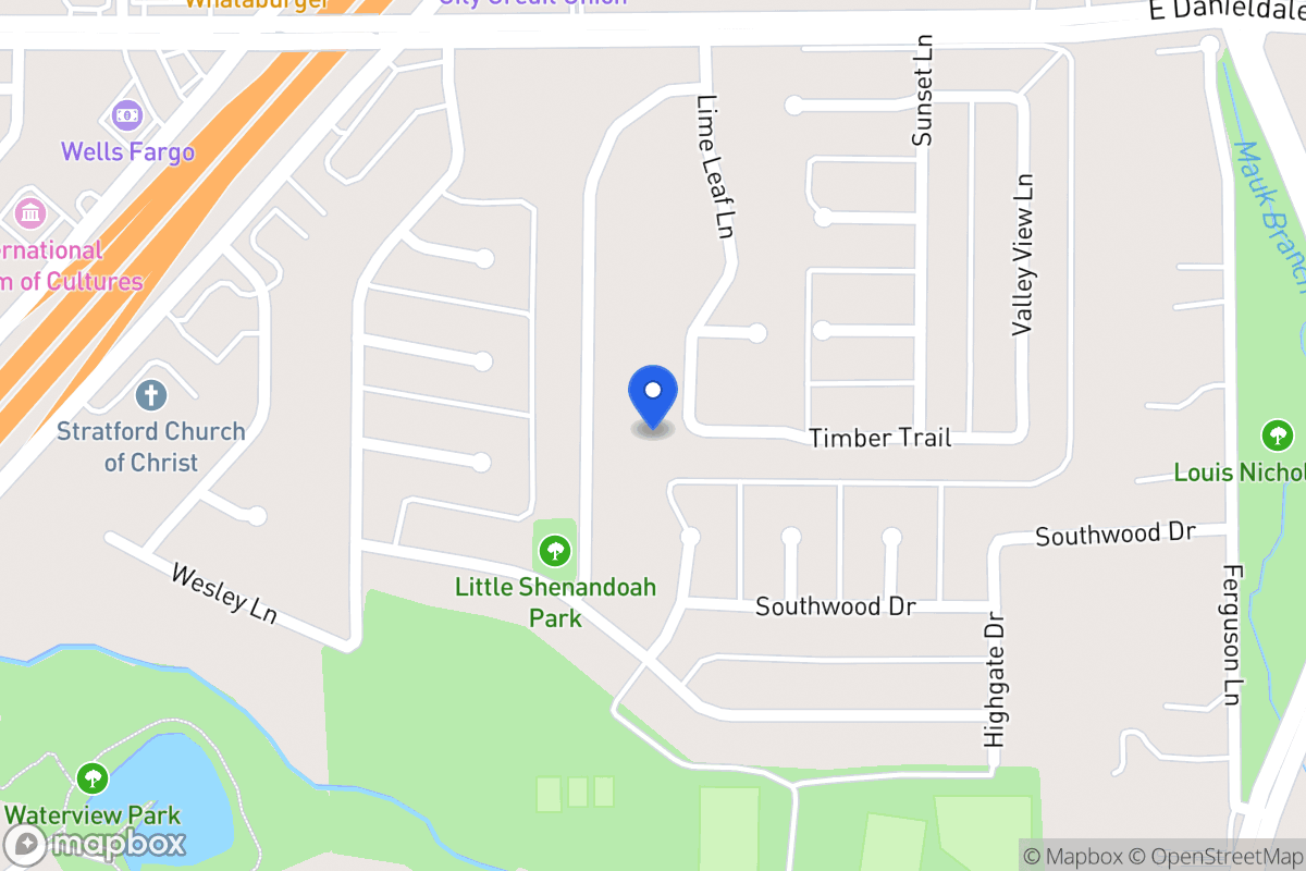 Map of 1623 Lime Leaf Ln