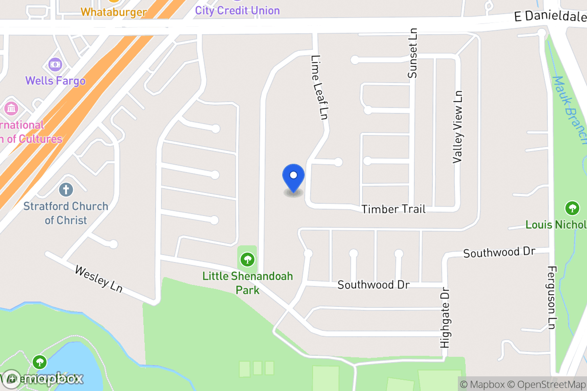 Map of 1619 Lime Leaf Ln