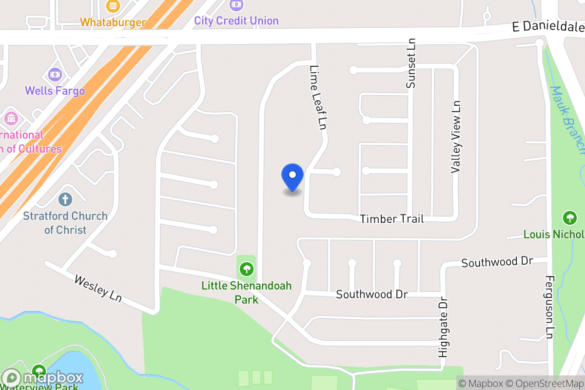 Map of 1615 Lime Leaf Ln