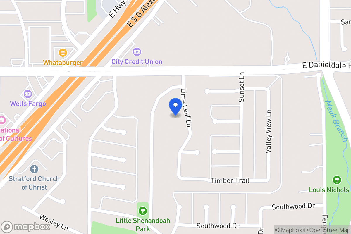 Map of 1523 Lime Leaf Ln