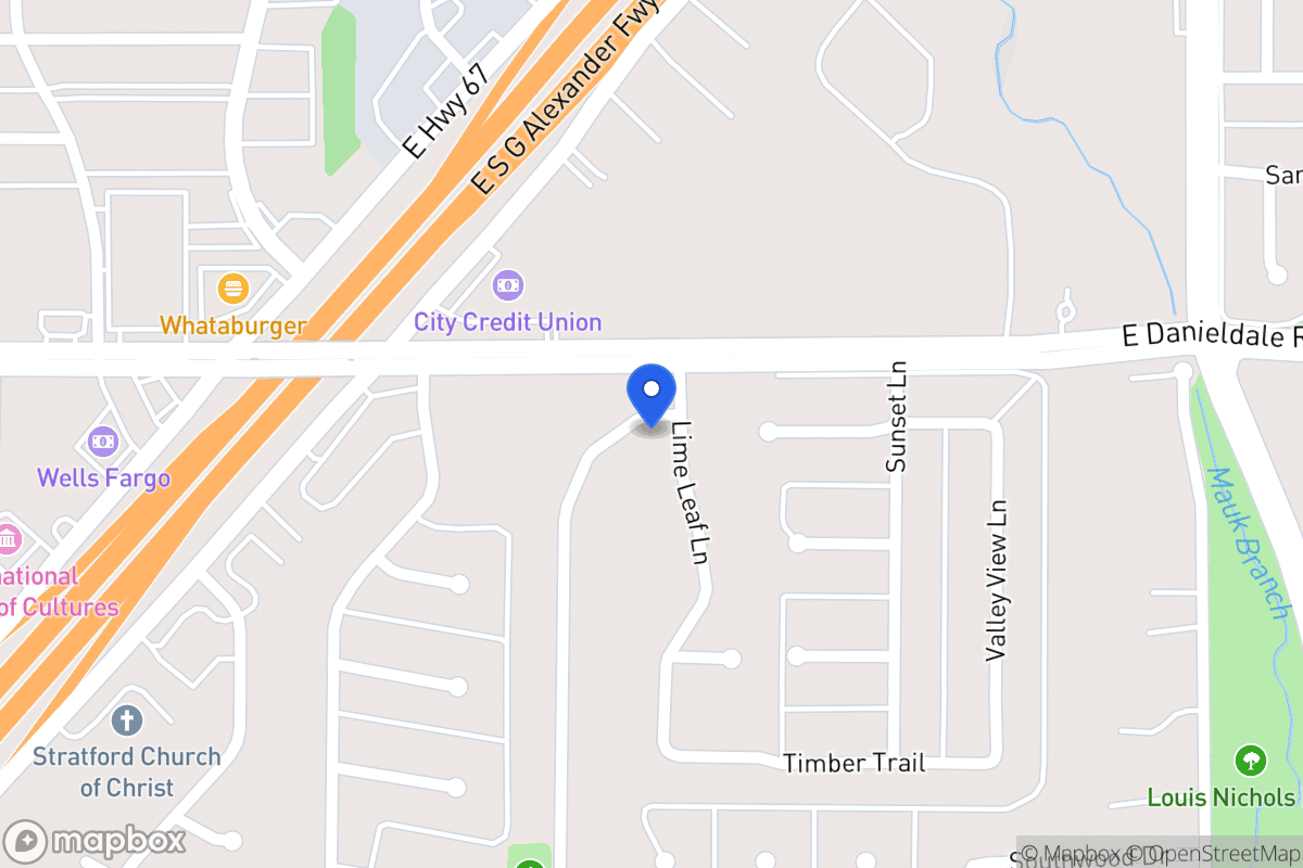 Map of 1507 Lime Leaf Ln