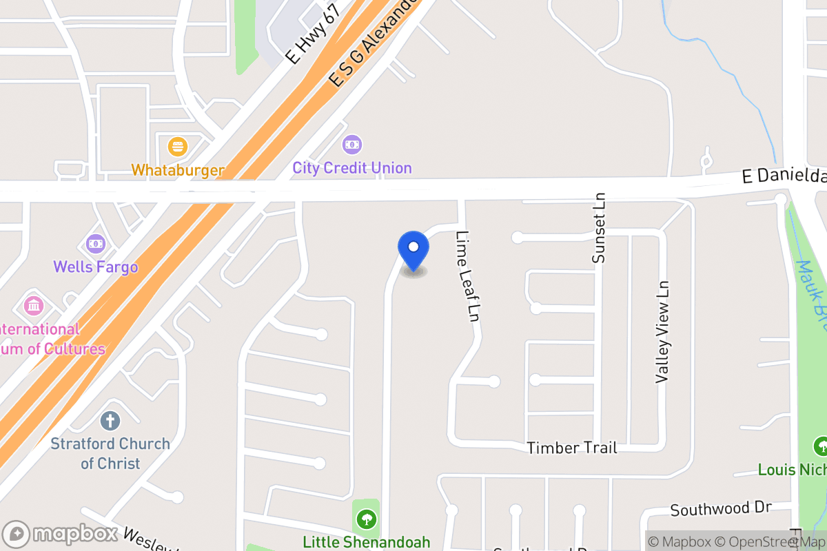 Map of 1506 Limetree Ln