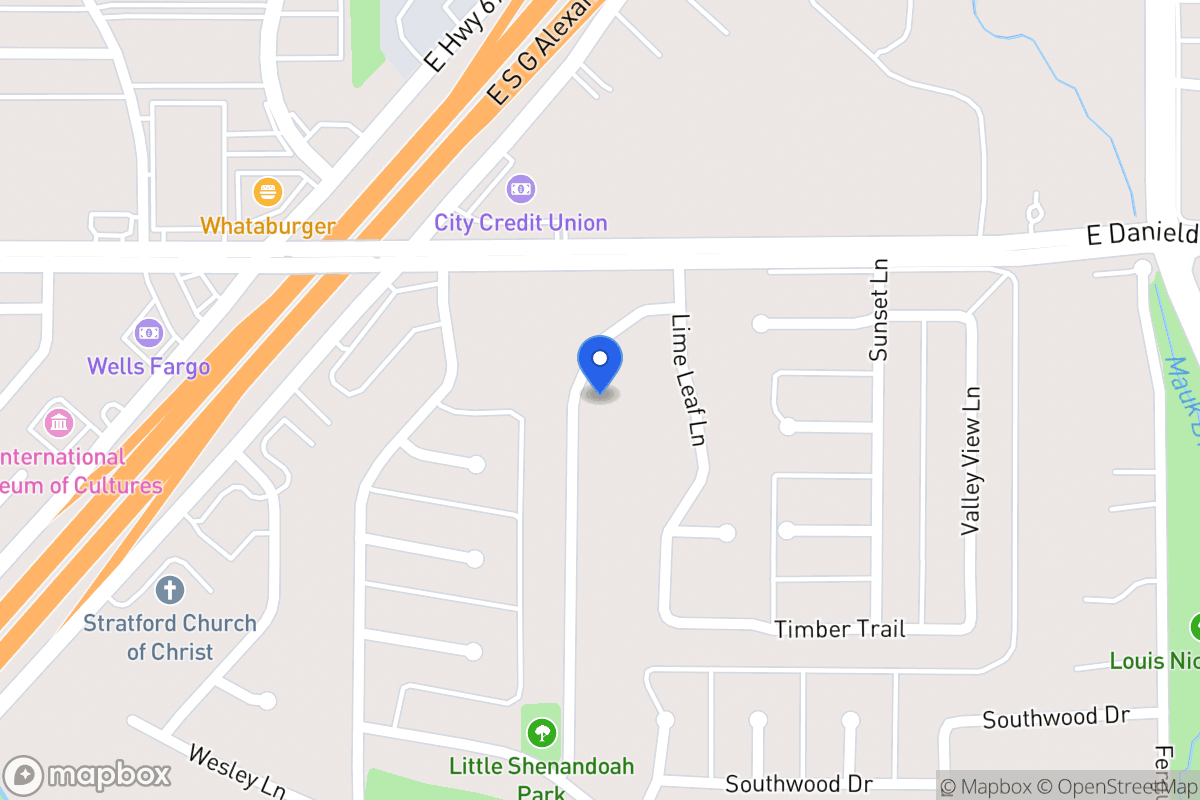 Map of 1510 Limetree Ln