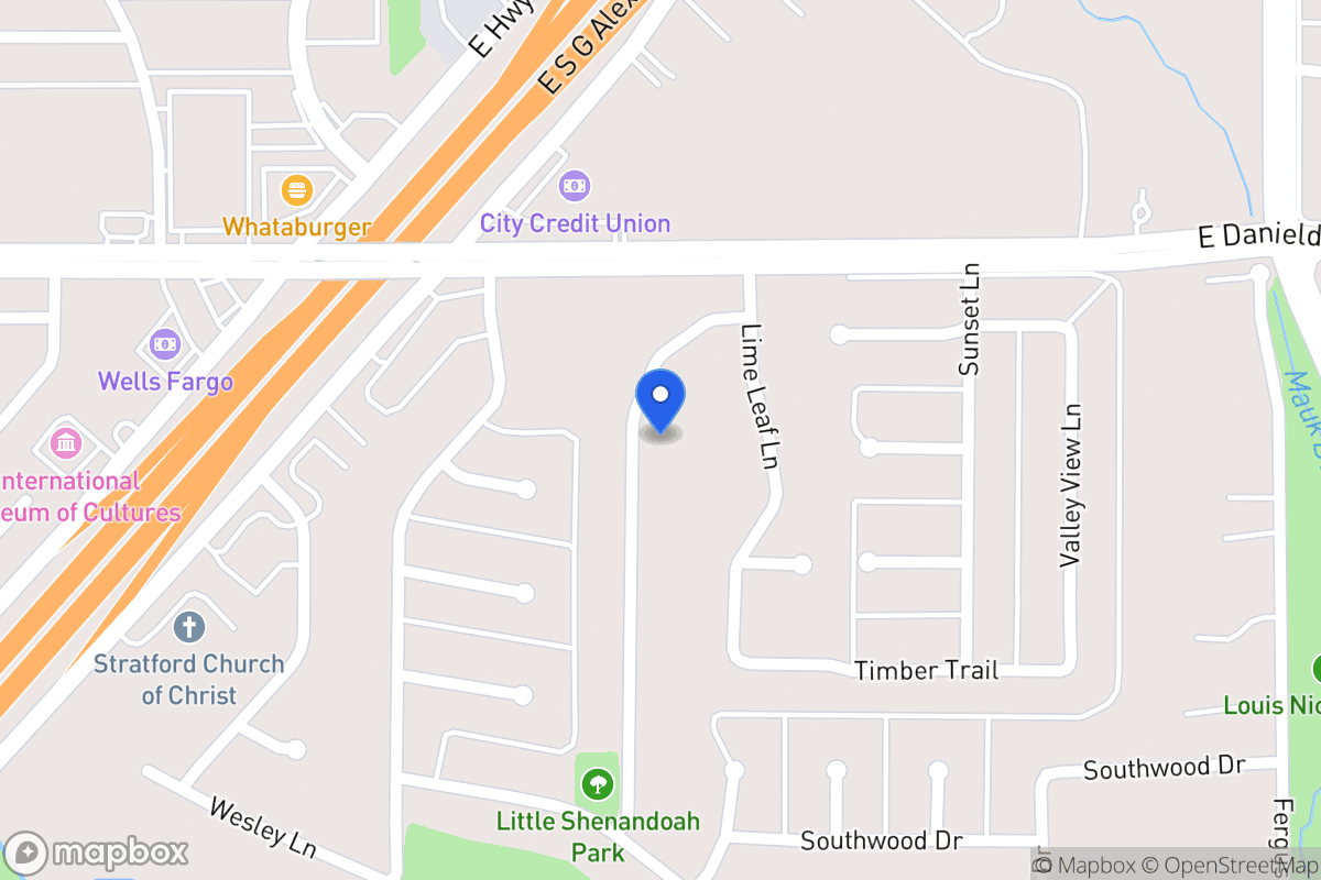 Map of 1514 Limetree Ln