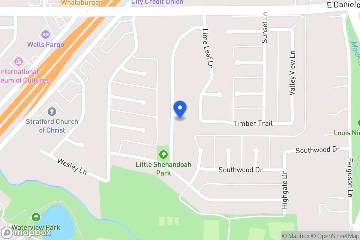 Map of 1614 Limetree Ln