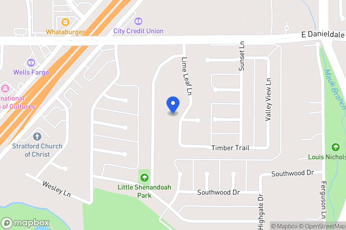 Map of 1603 Lime Leaf Ln