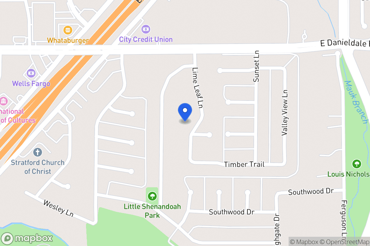 Map of 1539 Lime Leaf Ln