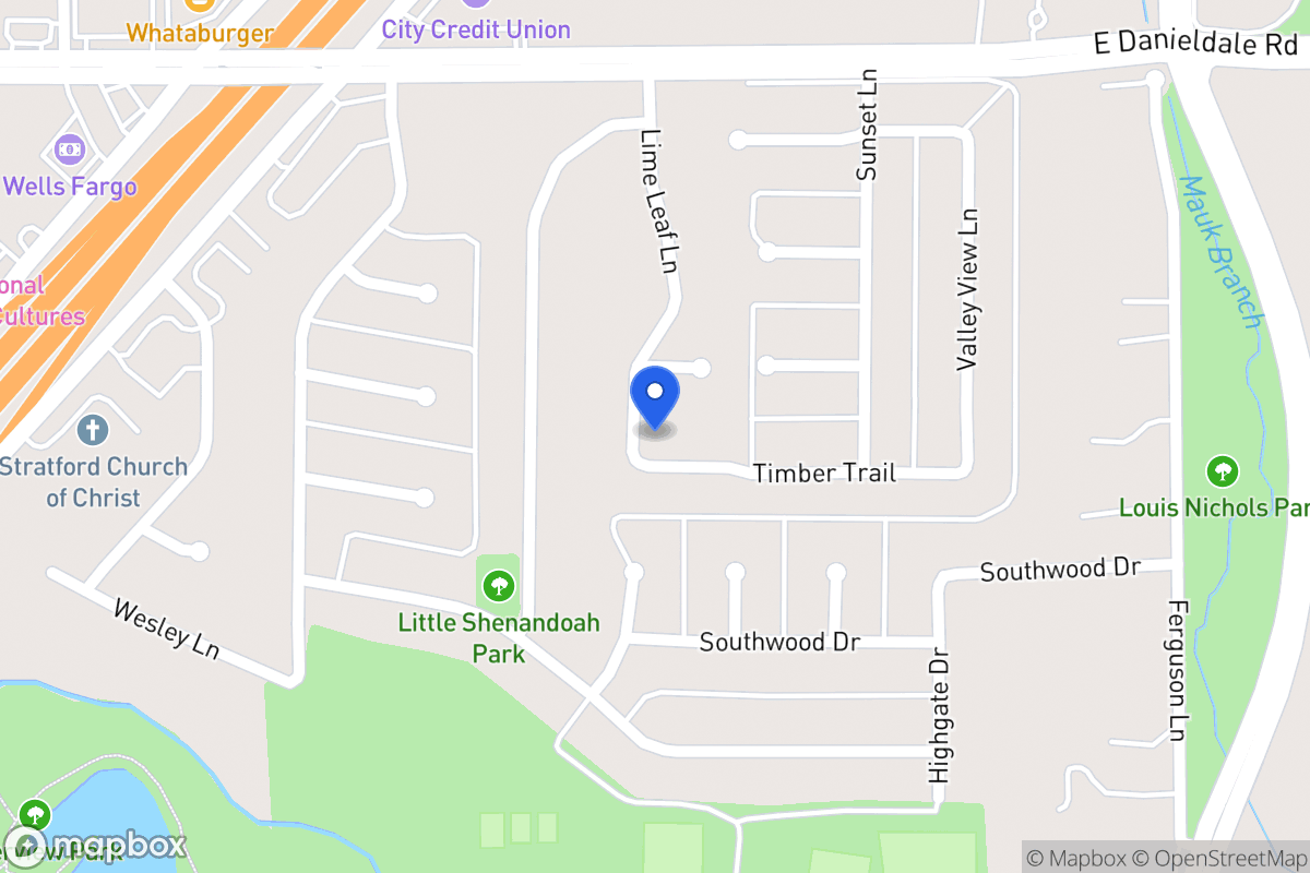 Map of 603 Timber Trl