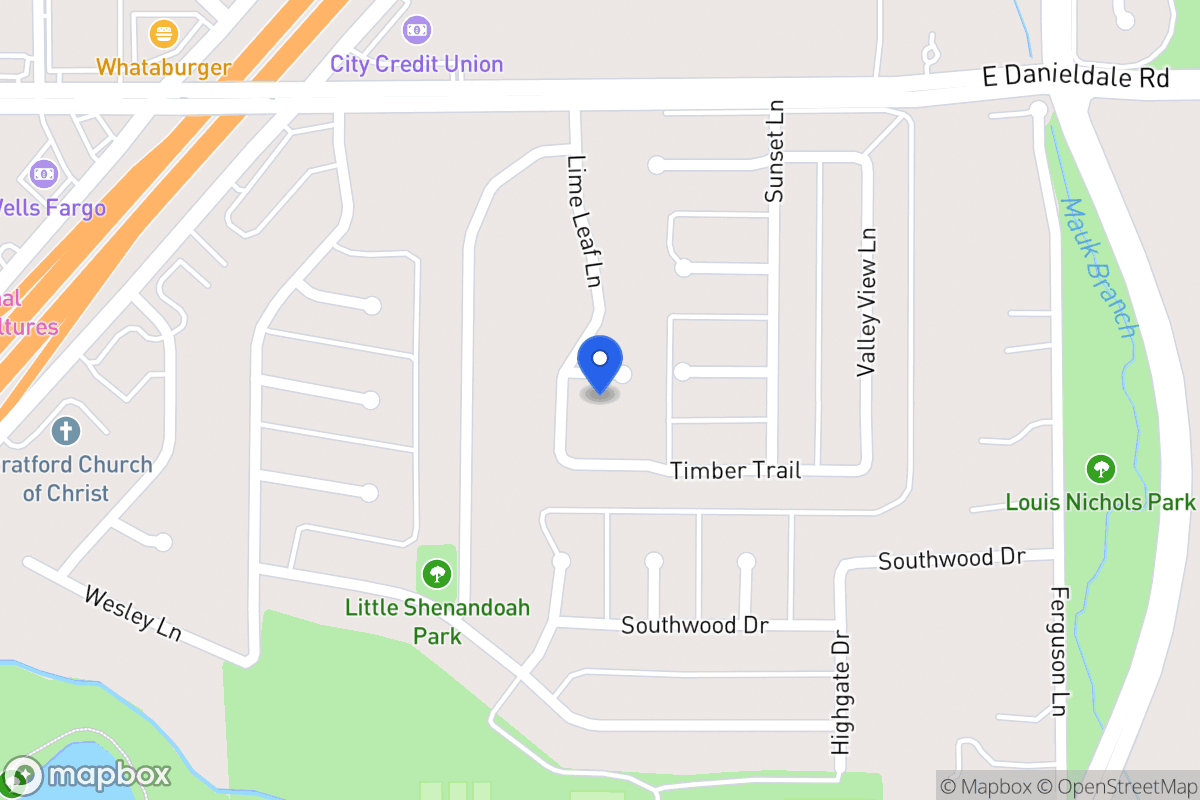 Map of 1622 Lime Leaf Ln