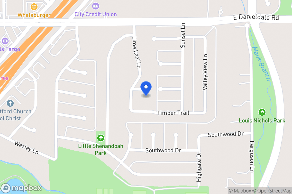 Map of 1618 Lime Leaf Ct