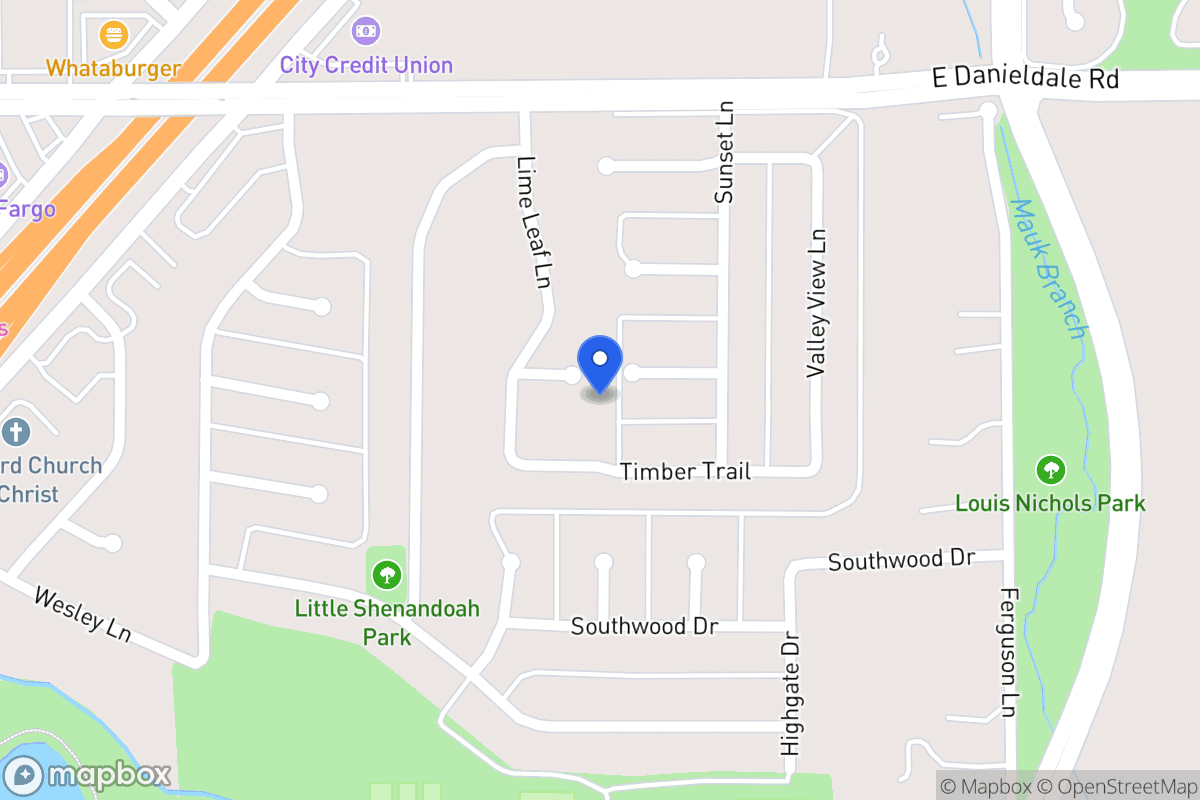 Map of 1614 Lime Leaf Ct