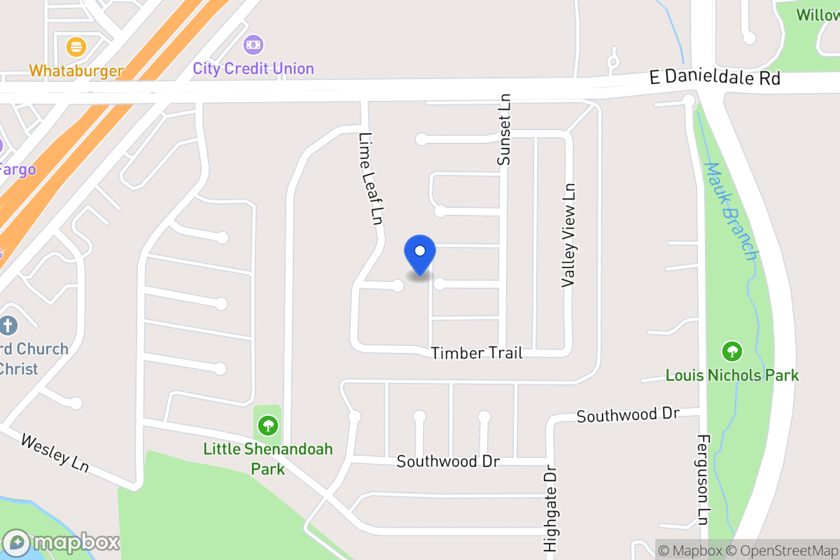 Map of 1610 Lime Leaf Ct