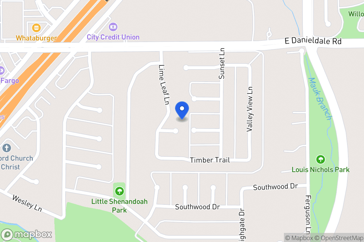 Map of 1606 Lime Leaf Ct