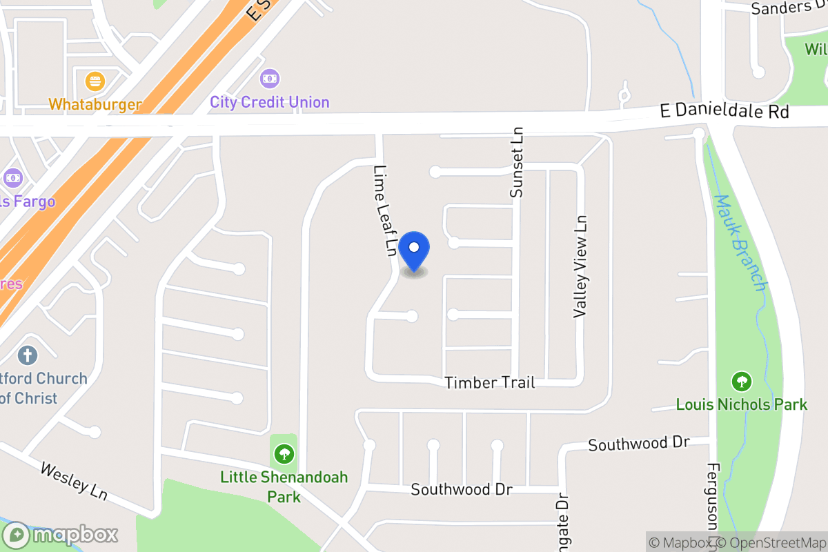 Map of 1538 Lime Leaf Ln