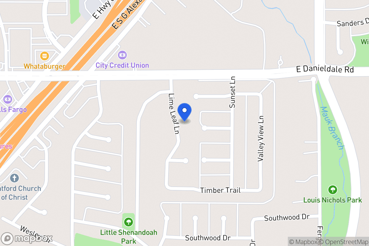 Map of 1526 Lime Leaf Ln