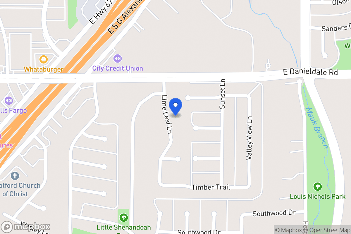 Map of 1522 Lime Leaf Ln