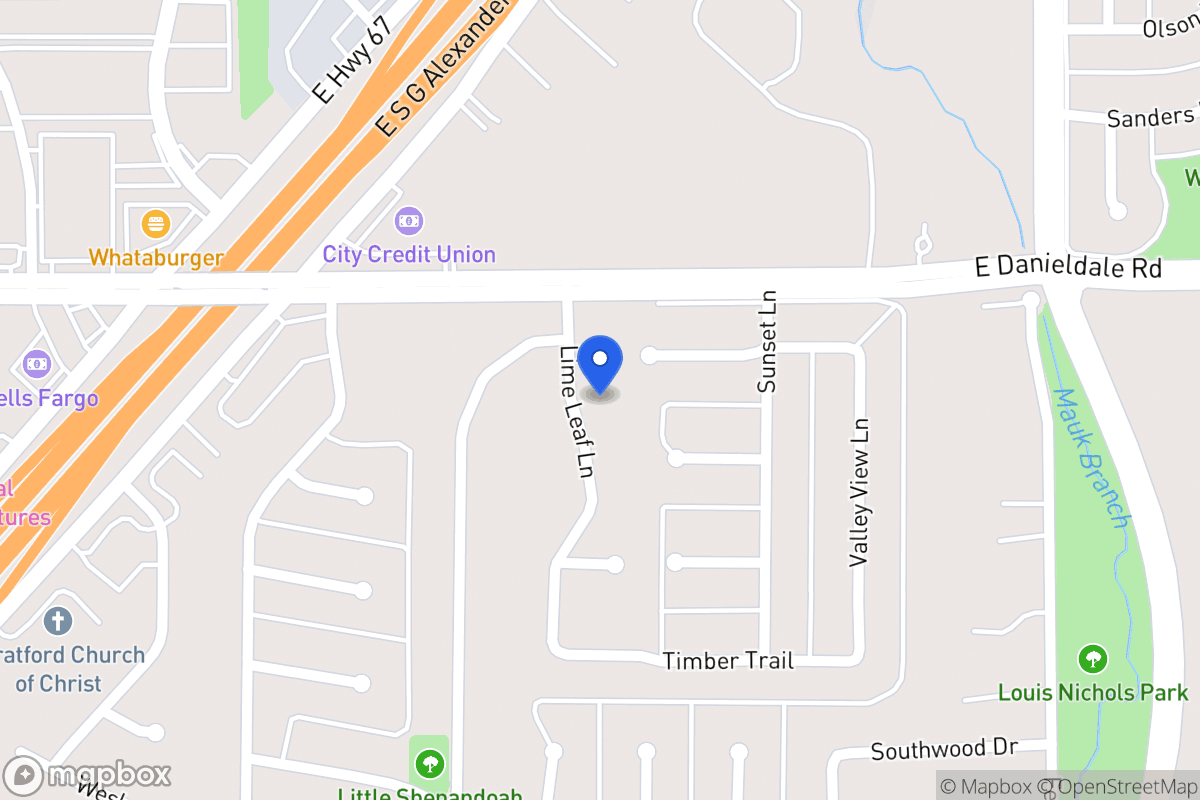 Map of 1518 Lime Leaf Ln