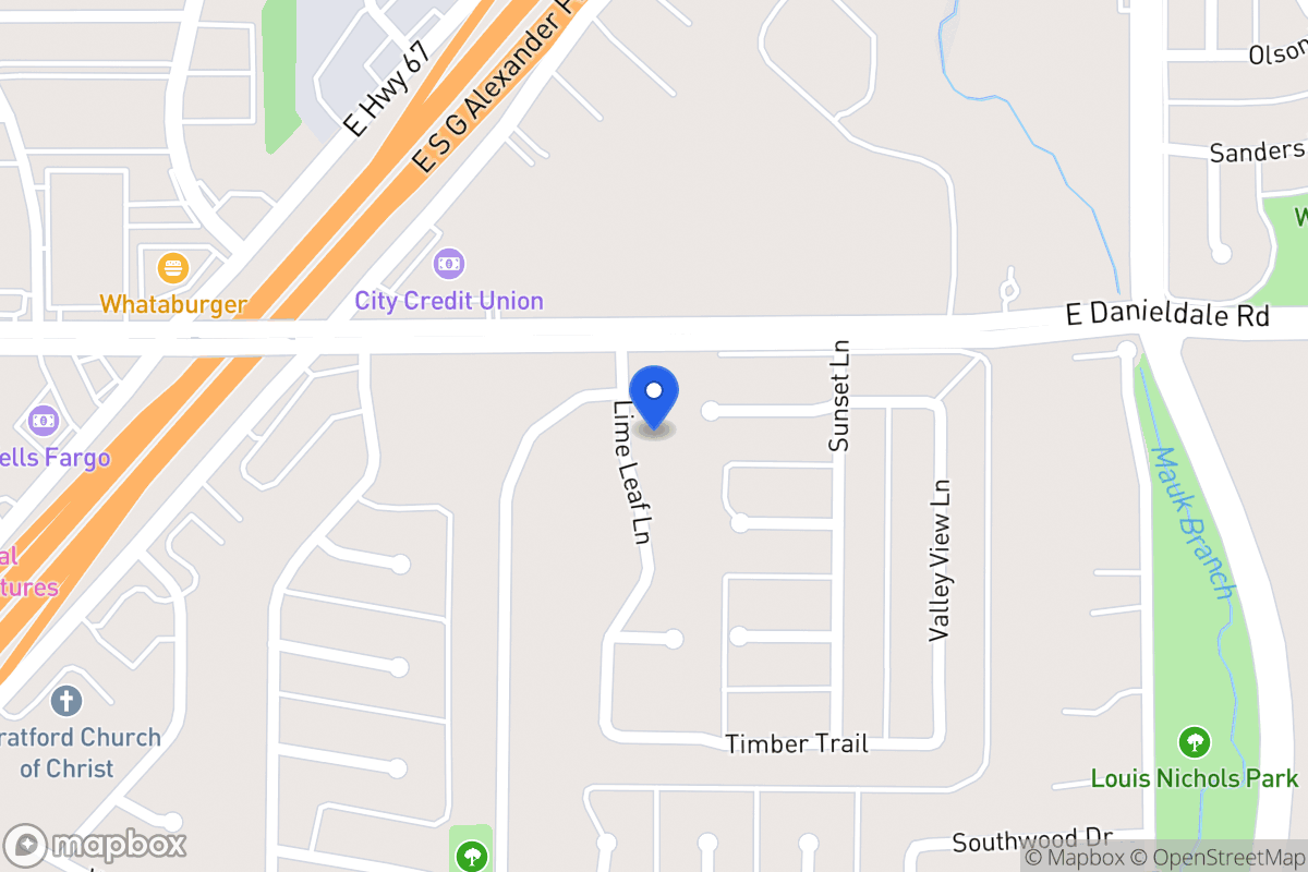 Map of 1514 Lime Leaf Ln