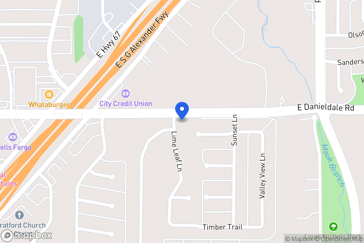 Map of 1502 Lime Leaf Ln
