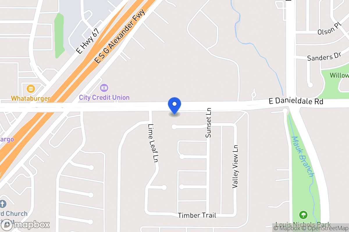 Map of 607 Valley Hill Rd