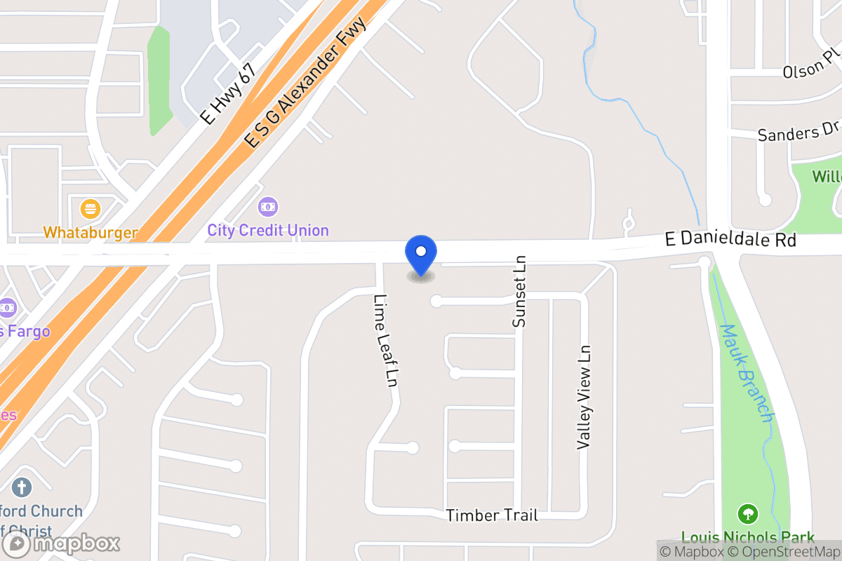 Map of 603 Valley Hill Rd