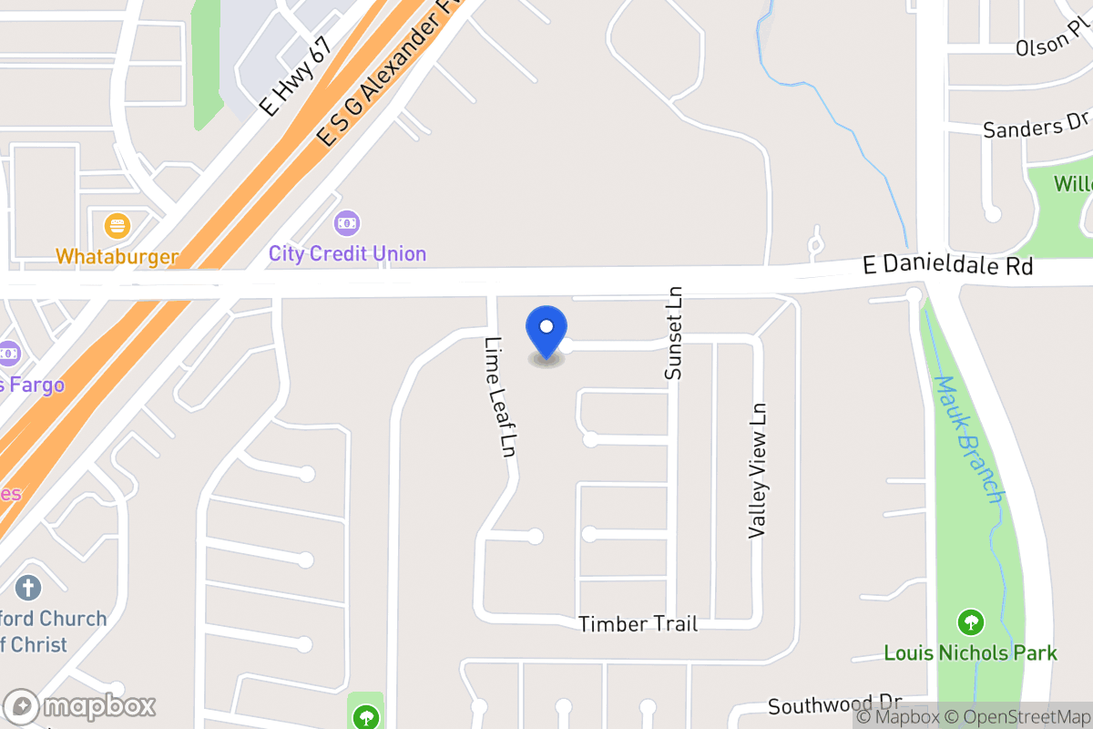 Map of 602 Valley Hill Rd
