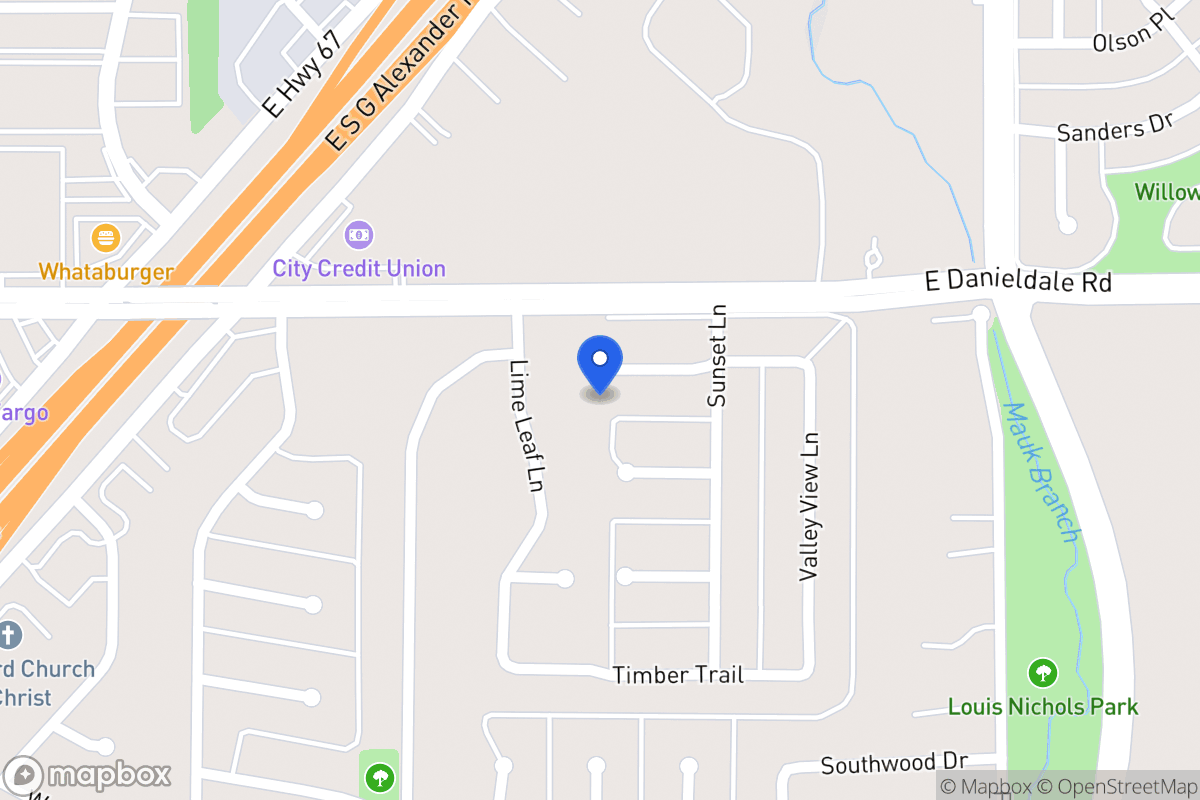 Map of 606 Valley Hill Rd