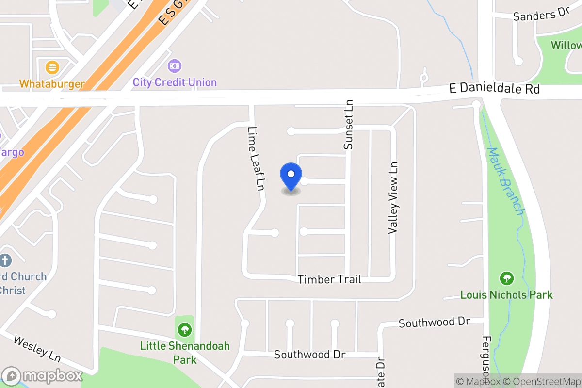 Map of 700 Orchard Ct