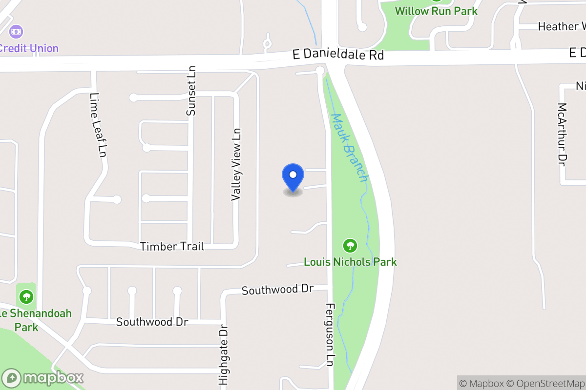 Map of 1535 Ferguson Ln