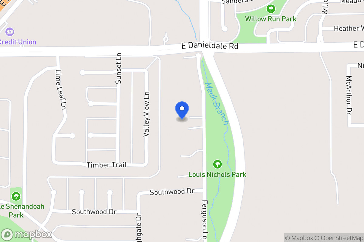 Map of 1531 Ferguson Ln
