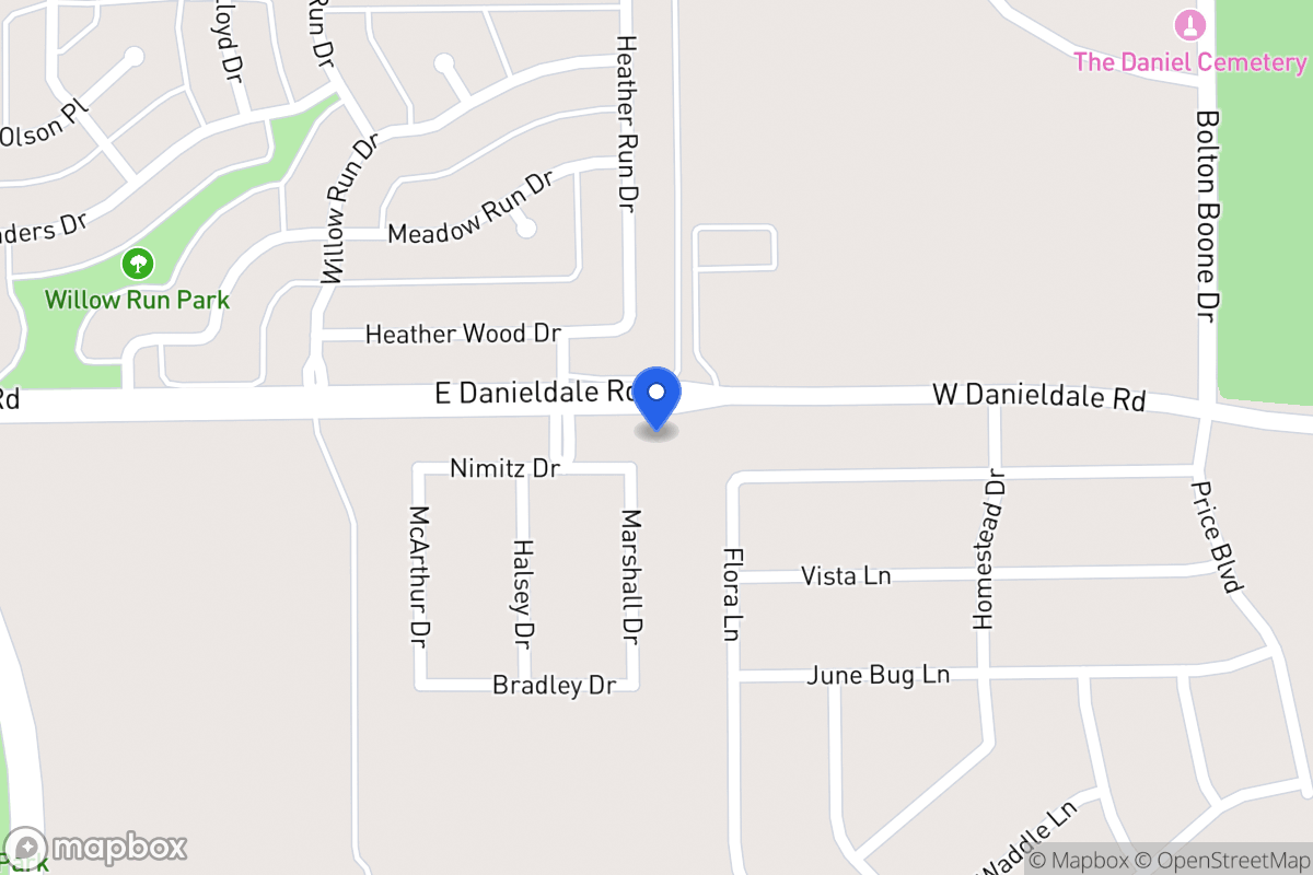 Map of 1135 Nimitz Dr