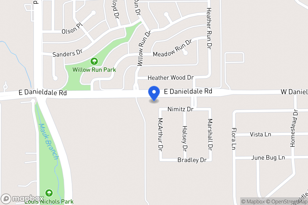 Map of 1103 Nimitz Dr