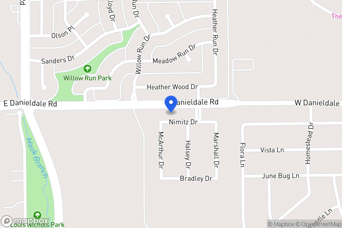 Map of 1111 Nimitz Dr