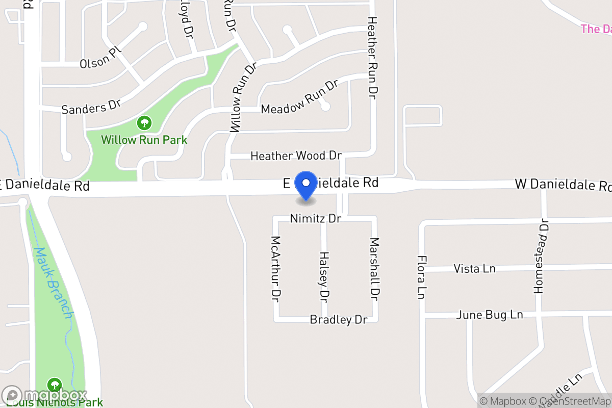 Map of 1115 Nimitz Dr