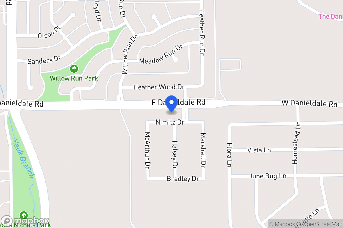 Map of 1119 Nimitz Dr