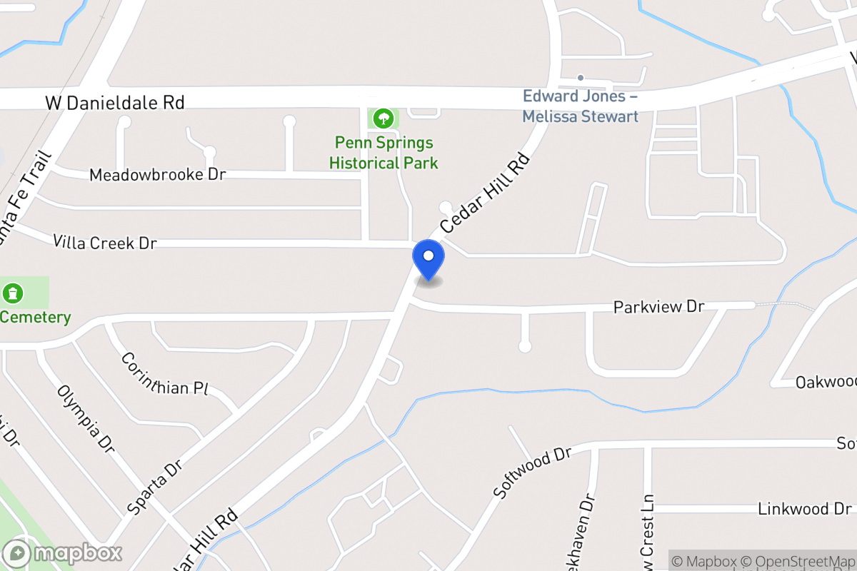 Map of 443 Parkview Dr