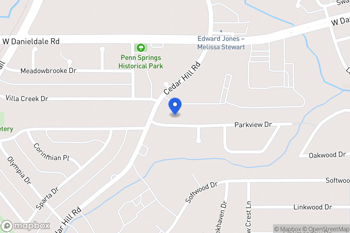 Map of 435 Parkview Dr