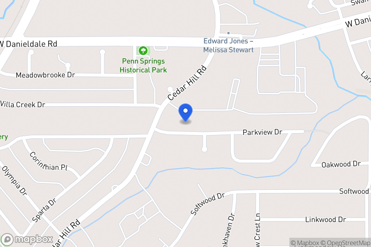Map of 431 Parkview Dr