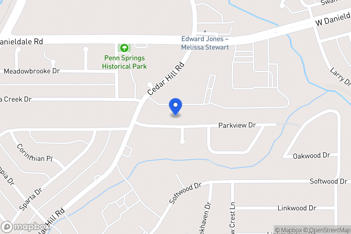 Map of 423 Parkview Dr