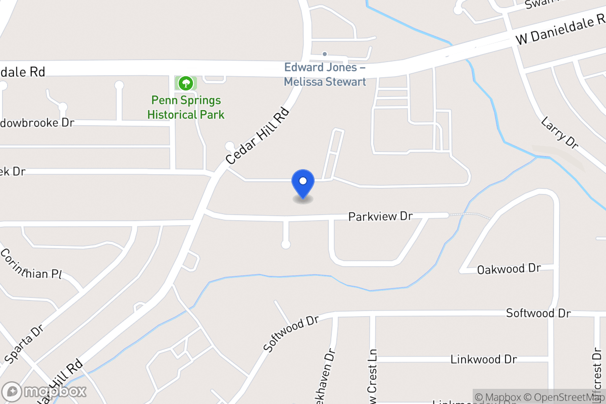 Map of 411 Parkview Dr
